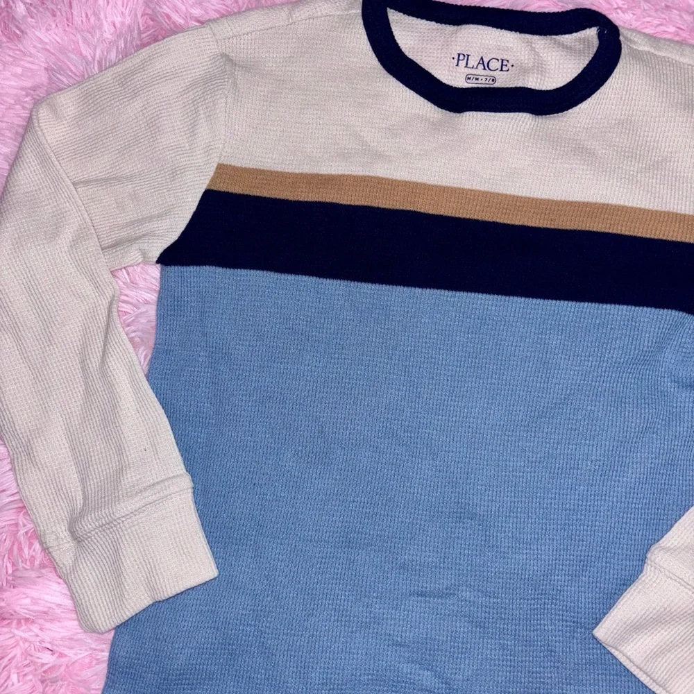 The Children's Place Long Sleeve Thermal Shirt - Size 7/8 (M) - Picture 2 of 4